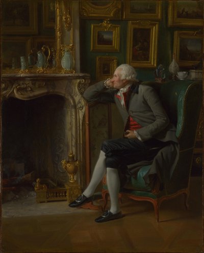 The Baron de Besenval in his Salon de Compagnie by Henri Pierre Danloux
